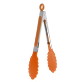 Stainless steel Silicone BBQ Tongs