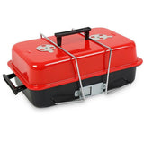 Portable Metal Iron Charcoal BBQ