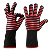 Heat Resistant Thick Silicone Cooking Gloves