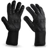 Heat Resistant Thick Silicone Cooking Gloves