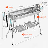 Outdoor Charcoal Folding  BBQ