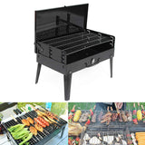 Black Portable BBQ