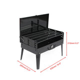 Black Portable BBQ