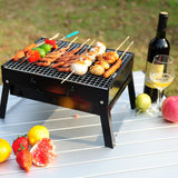 Black Portable BBQ