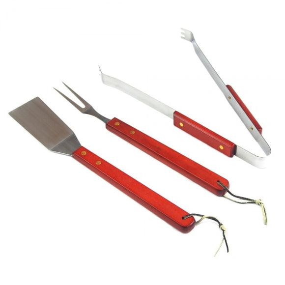 Metal Fork - Tongs - Spatula BBQ  Tools Set