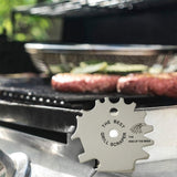 Grill With Scraper