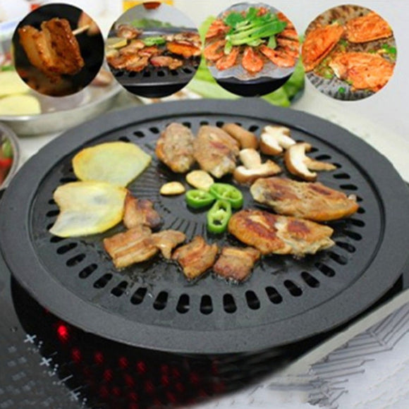 BBQ Plate Round Iron