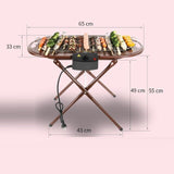 Outdoor Portable Electric BBQ