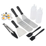 8/12Pcs Professional BBQ Grill Tools Set