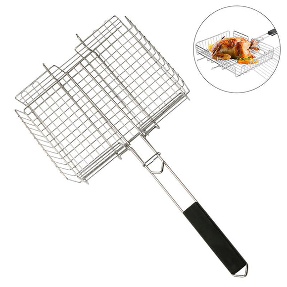 Portable BBQ Barbeque Grilling Basket